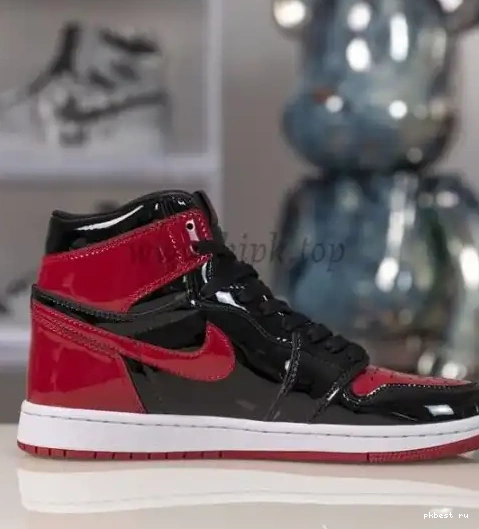 GOD IN THE ONLY PK AIR BEST BRED THE RETAIL LEATHER TOE JORDAN 1 MARKET VERSION CORRECT 0503